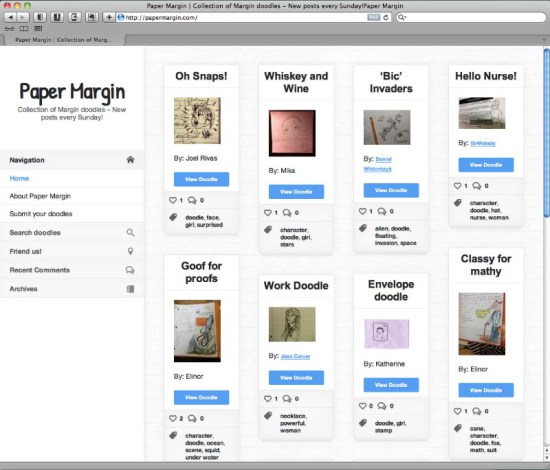 Paper Margin Screen Shot