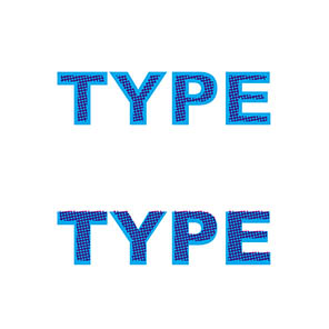 A hold line in action. When the magenta goes out of registration, the hold line helps control the damage done.