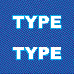 Hold lines also help with reverse type.