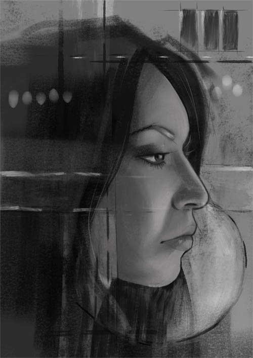 The original image created on my iPad.